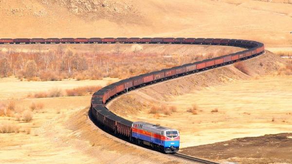 Tavan Tolgoi Railway社が150万トンの貨物を輸送