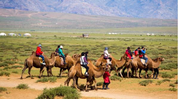 モンゴルで最も多くの観光客を受け入れた