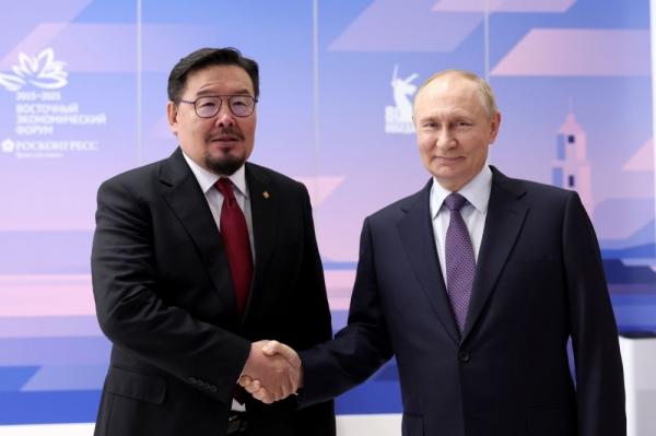 G.Zandanshatar首相、プーチン大統領と会談
