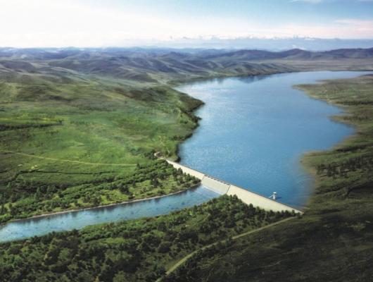 トール川複合施設、年間5000万立方メートル