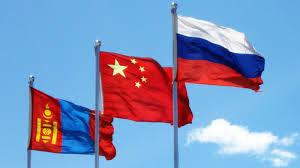 モンゴル・ロシア・中国首脳会談でロシア、プーチン大統領の演説