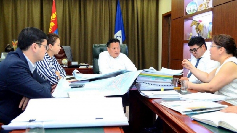 ウランバートル市初の道路網マスタープランができた