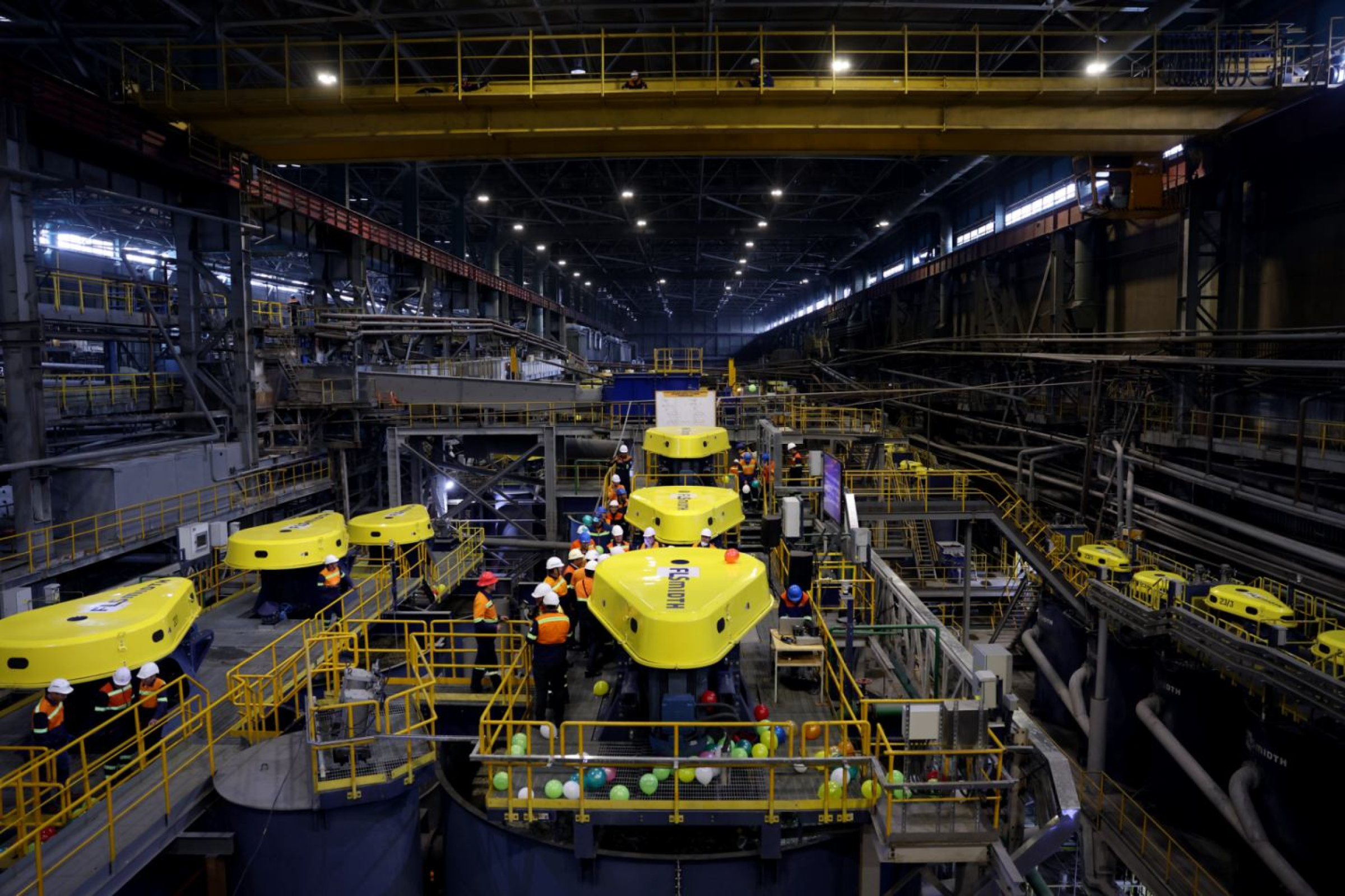 Erdenet Mining Corporationは年間4,000万トンの鉱石処理能力を有する